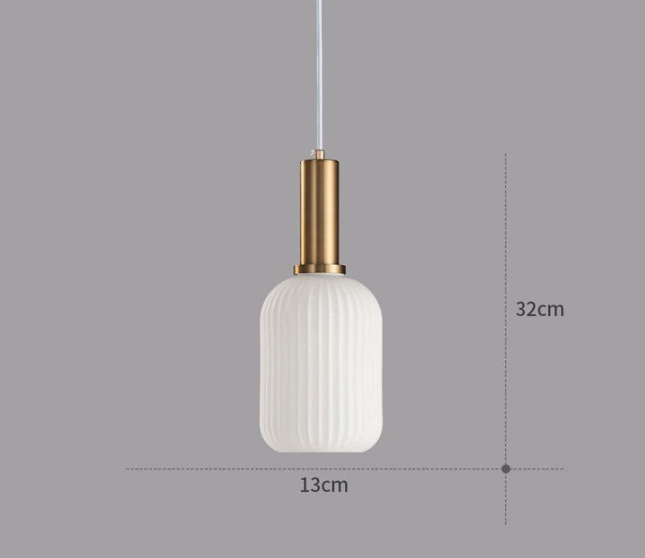 BowLift | Retro Glass Pendant Lamp - ColorVibe