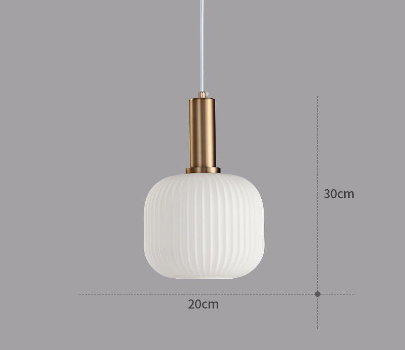 BowLift | Retro Glass Pendant Lamp - ColorVibe