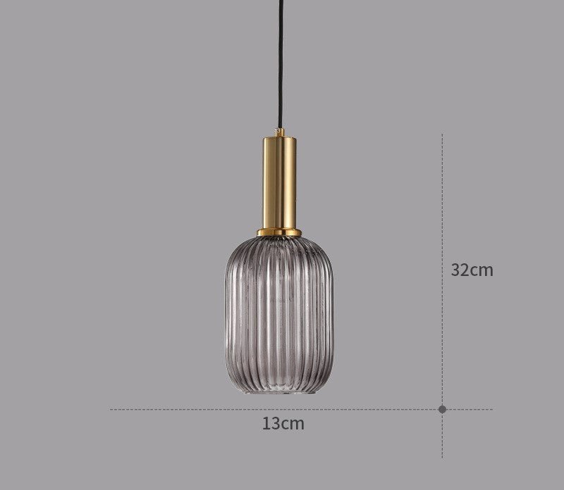 BowLift | Retro Glass Pendant Lamp - ColorVibe