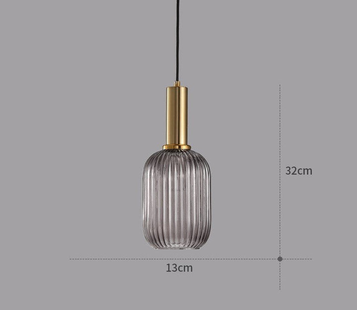 BowLift | Retro Glass Pendant Lamp - ColorVibe
