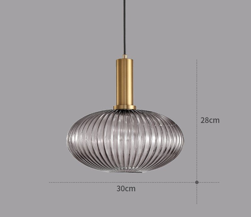 BowLift | Retro Glass Pendant Lamp - ColorVibe