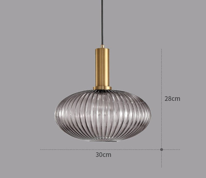 BowLift | Retro Glass Pendant Lamp - ColorVibe
