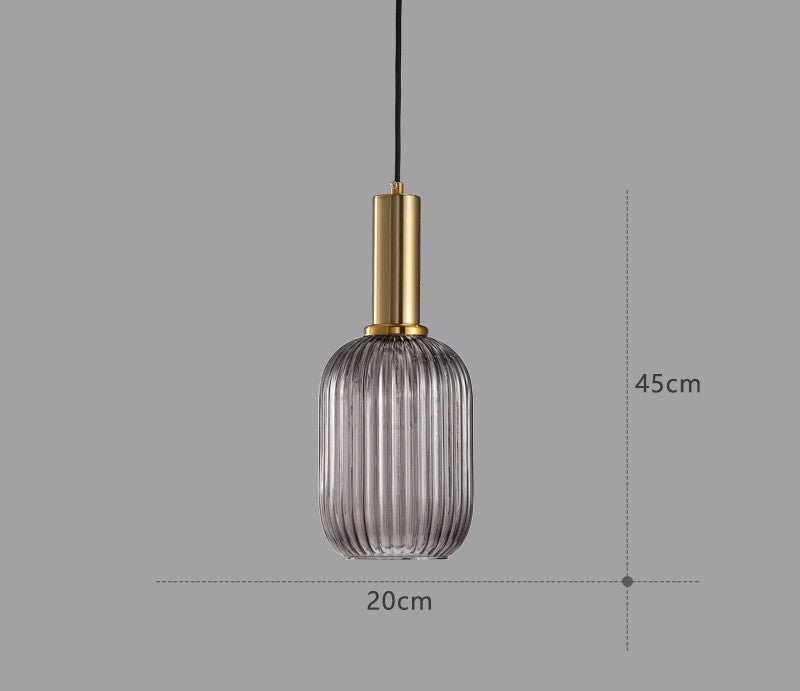 BowLift | Retro Glass Pendant Lamp - ColorVibe