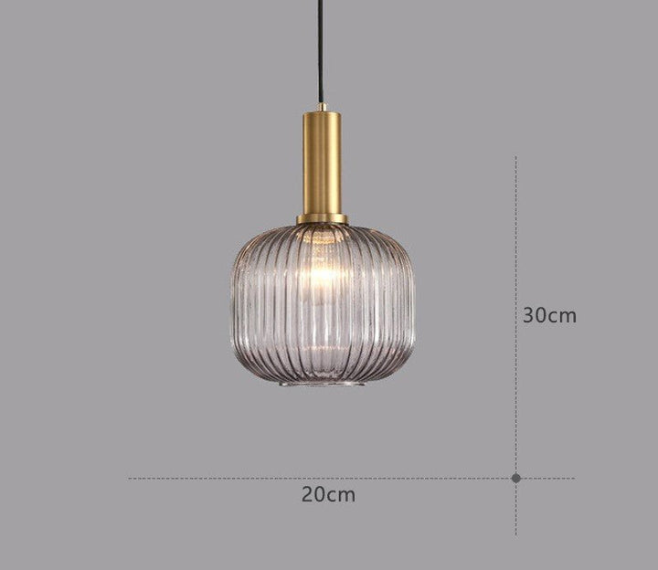 BowLift | Retro Glass Pendant Lamp - ColorVibe
