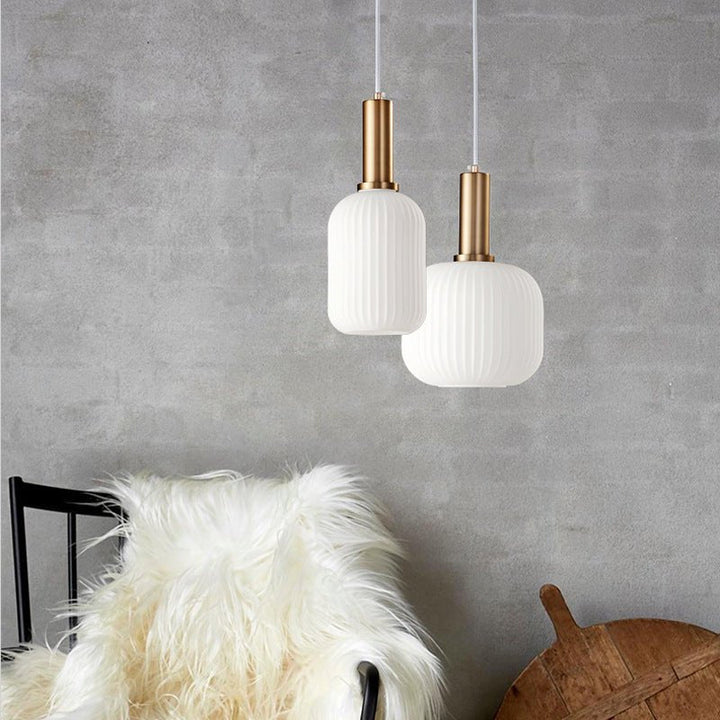 BowLift | Retro Glass Pendant Lamp - ColorVibe