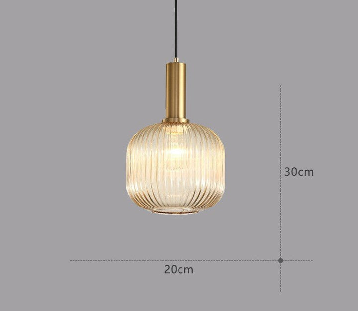 BowLift | Retro Glass Pendant Lamp - ColorVibe