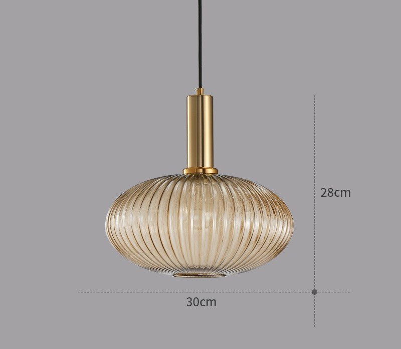BowLift | Retro Glass Pendant Lamp - ColorVibe