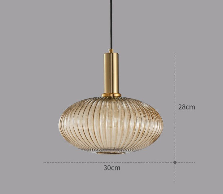 BowLift | Retro Glass Pendant Lamp - ColorVibe