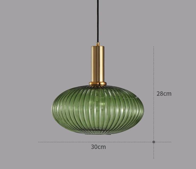 BowLift | Retro Glass Pendant Lamp - ColorVibe