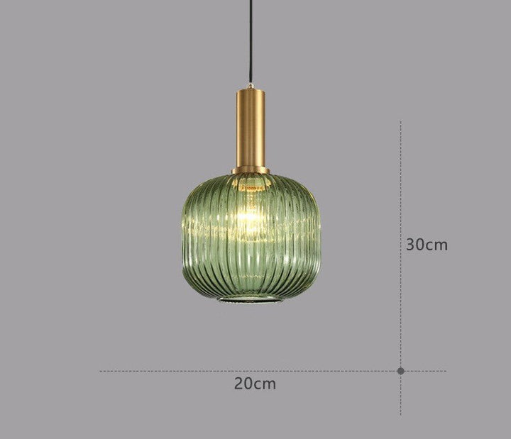 BowLift | Retro Glass Pendant Lamp - ColorVibe