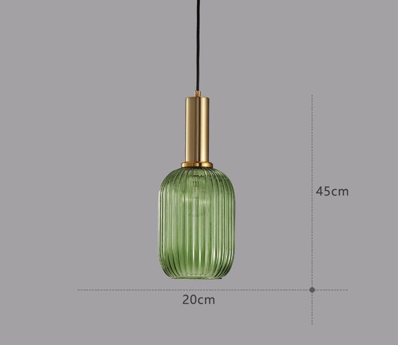 BowLift | Retro Glass Pendant Lamp - ColorVibe