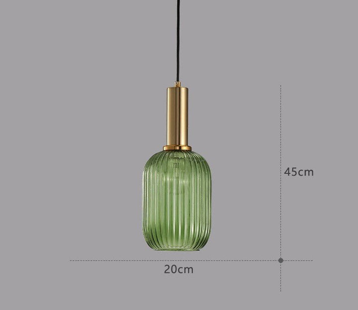 BowLift | Retro Glass Pendant Lamp - ColorVibe