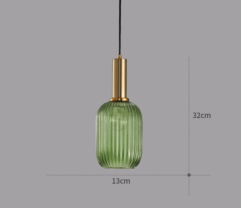 BowLift | Retro Glass Pendant Lamp - ColorVibe