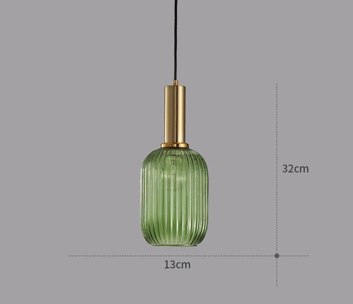 BowLift | Retro Glass Pendant Lamp - ColorVibe