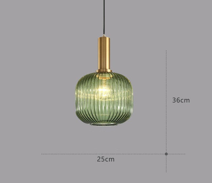 BowLift | Retro Glass Pendant Lamp - ColorVibe