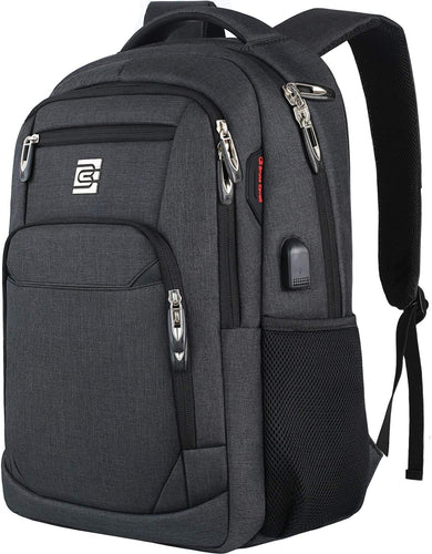 Slim Anti-Theft Laptop Backpack with USB Charging Port | Bowlift