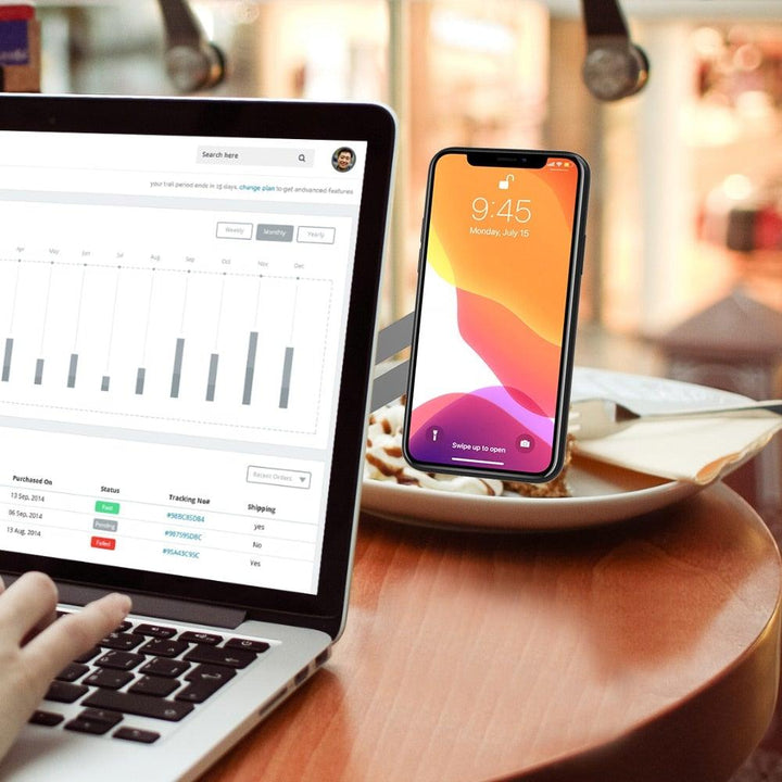 BowLift | Laptop Side Holder for the Phone