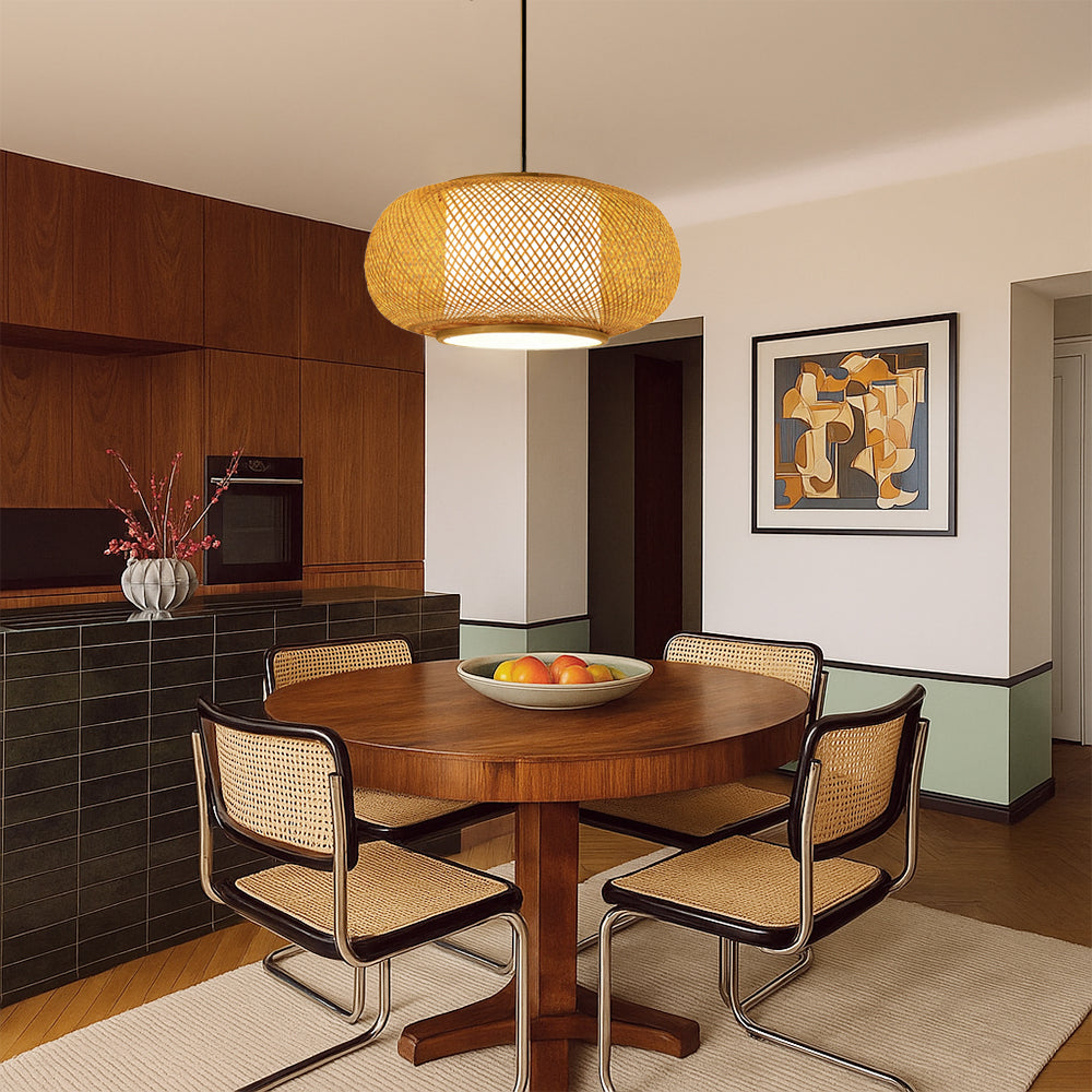 BowLift | Bamboo Pendant Lamp with Natural Design