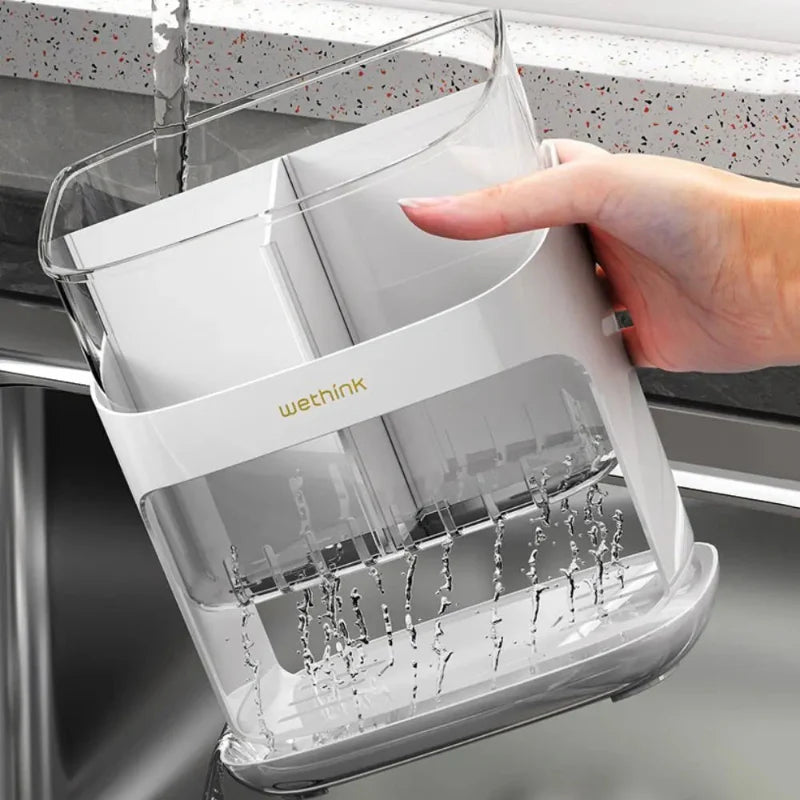 Large Capacity Utensils Holder Kitchen Tableware Storage Holder | Bowlift
