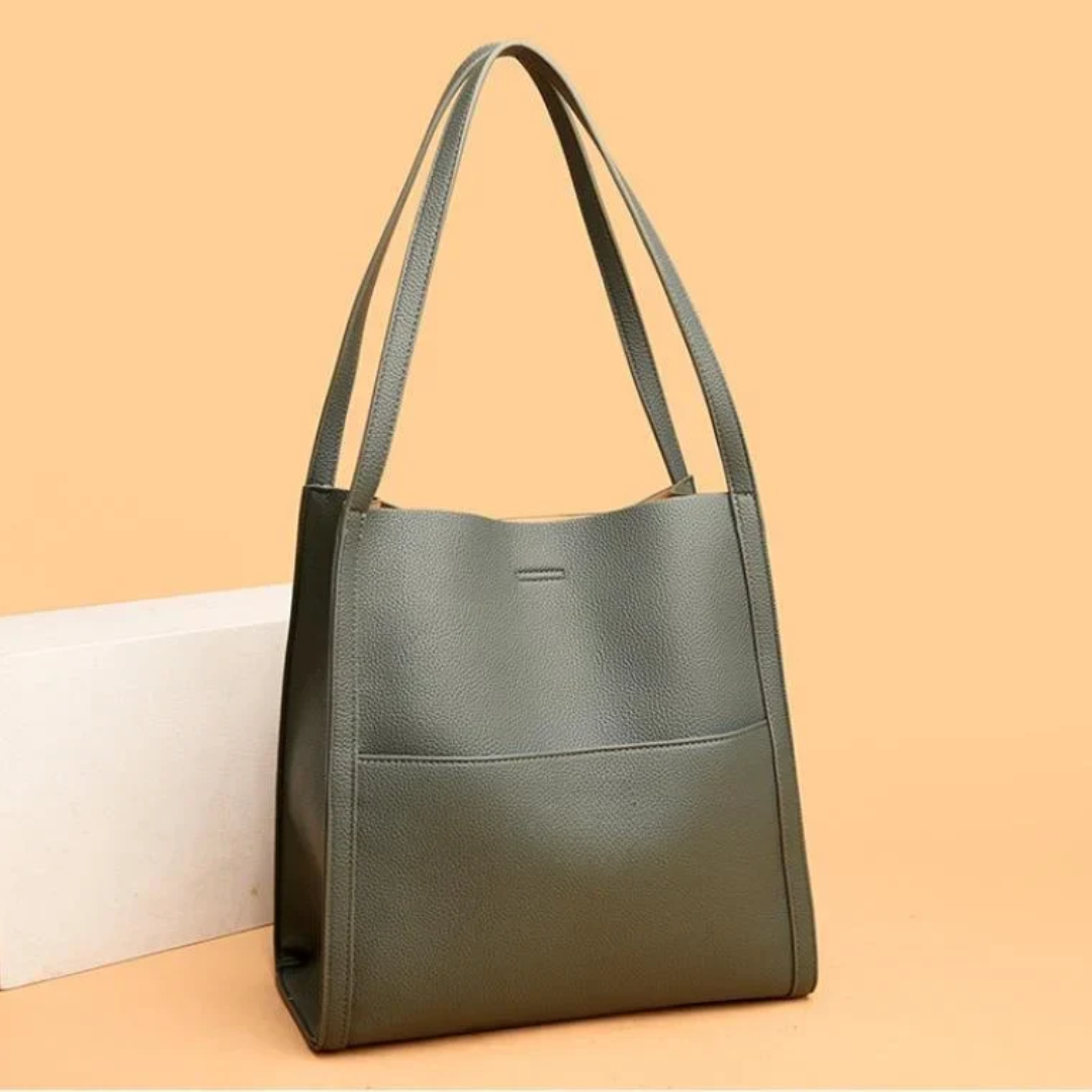 BowLift | Large Leather Handbag with Royal Capacity - DailyLux