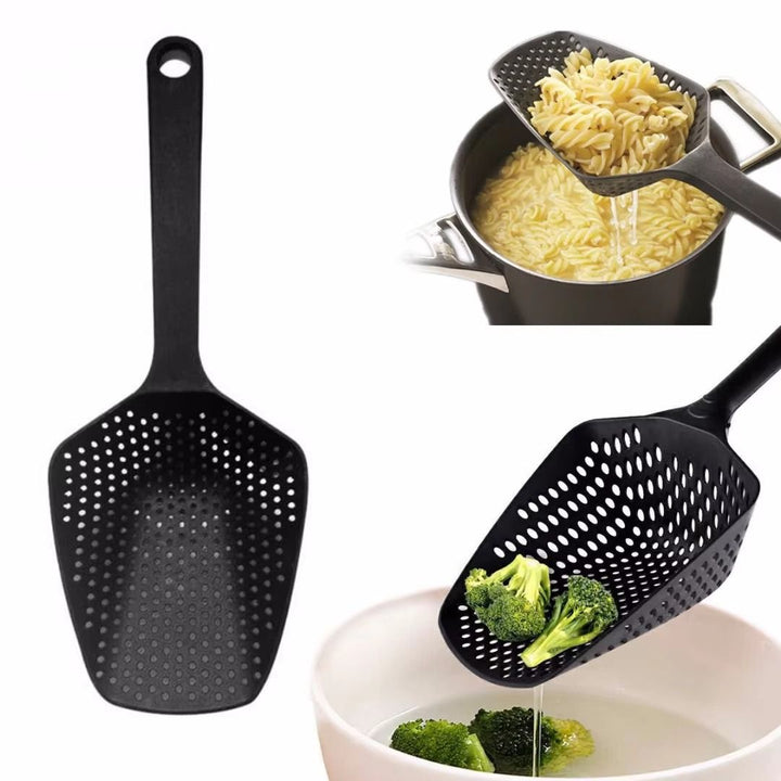 BowLift | Large PP Kitchen Spoon for Straining and Serving - EasyDrain