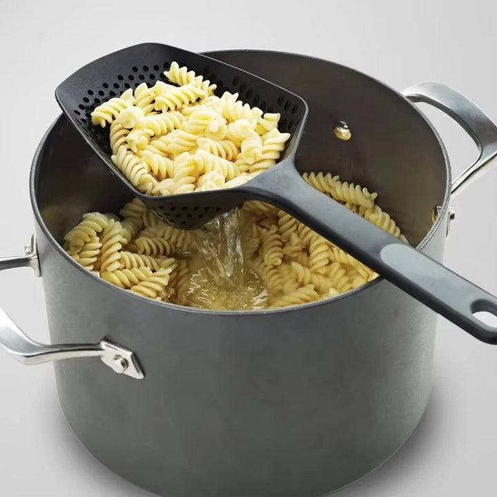 BowLift | Large PP Kitchen Spoon for Straining and Serving - EasyDrain