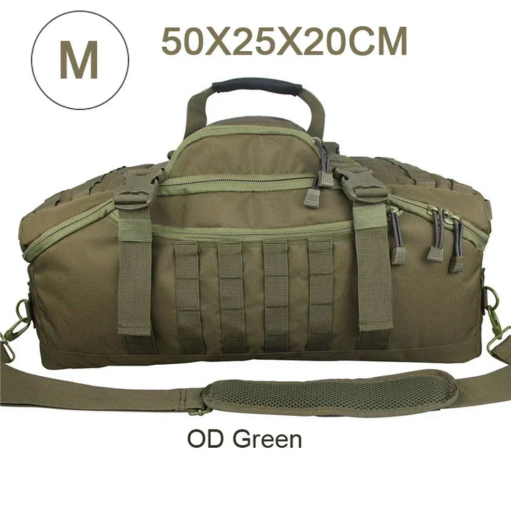 BowLift | Large Tactical Travel Bag and Backpack - TrailTrek Duffle