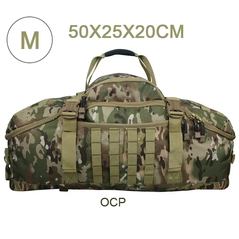 BowLift | Large Tactical Travel Bag and Backpack - TrailTrek Duffle