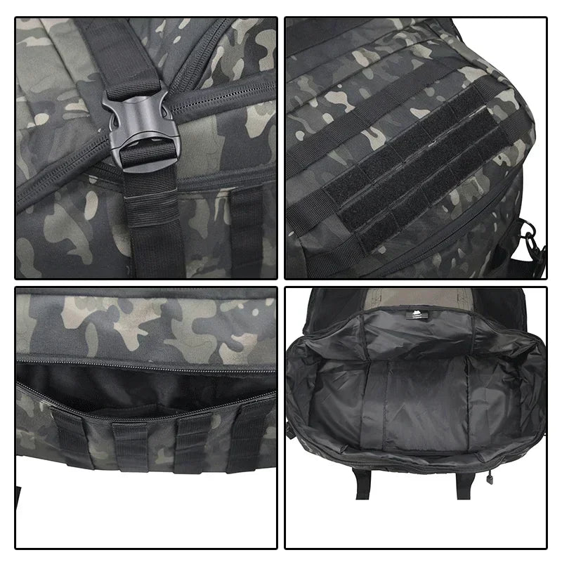 BowLift | Large Tactical Travel Bag and Backpack - TrailTrek Duffle