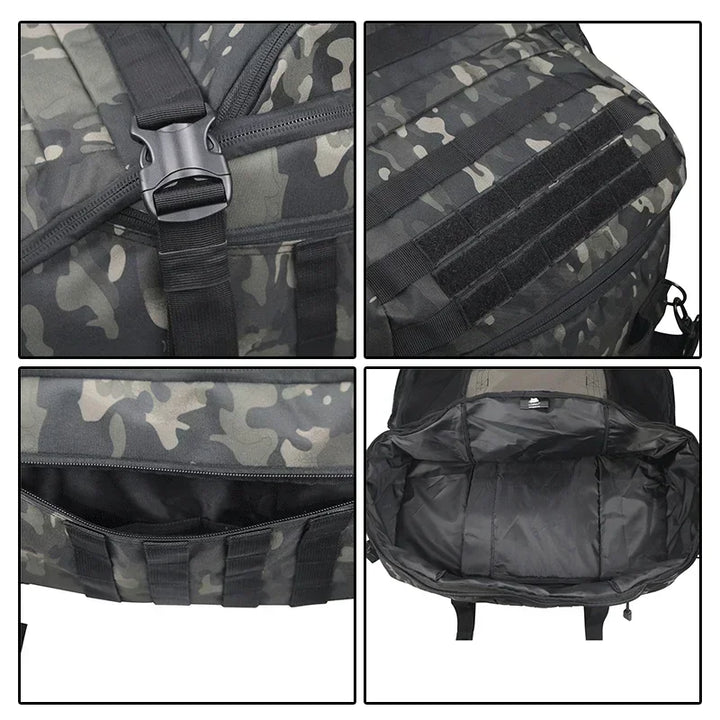 BowLift | Large Tactical Travel Bag and Backpack - TrailTrek Duffle