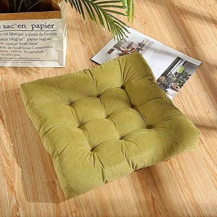 BowLift | Large thick super soft corduroy floor cushion