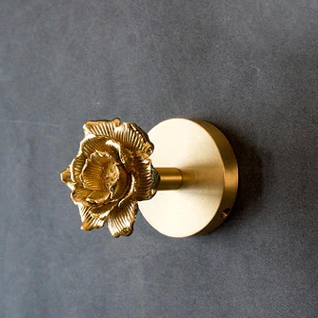 Golden Brass Wall Hooks – Handmade Animal Designs for Stylish Wall Decoration | Bowlift