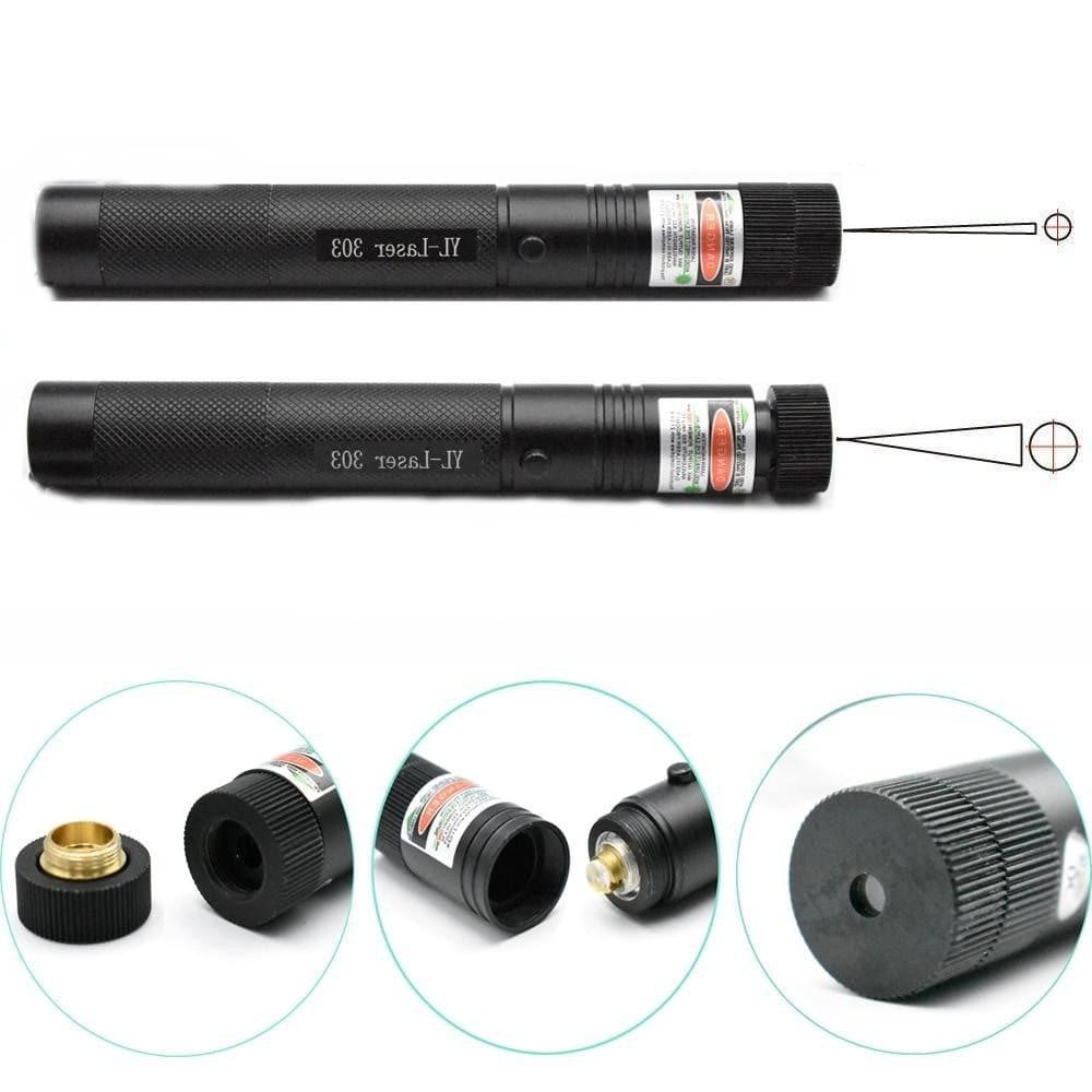 High-Performance Laserpointer 303 | Powerful Green Beam for Long Distances | Bowlift