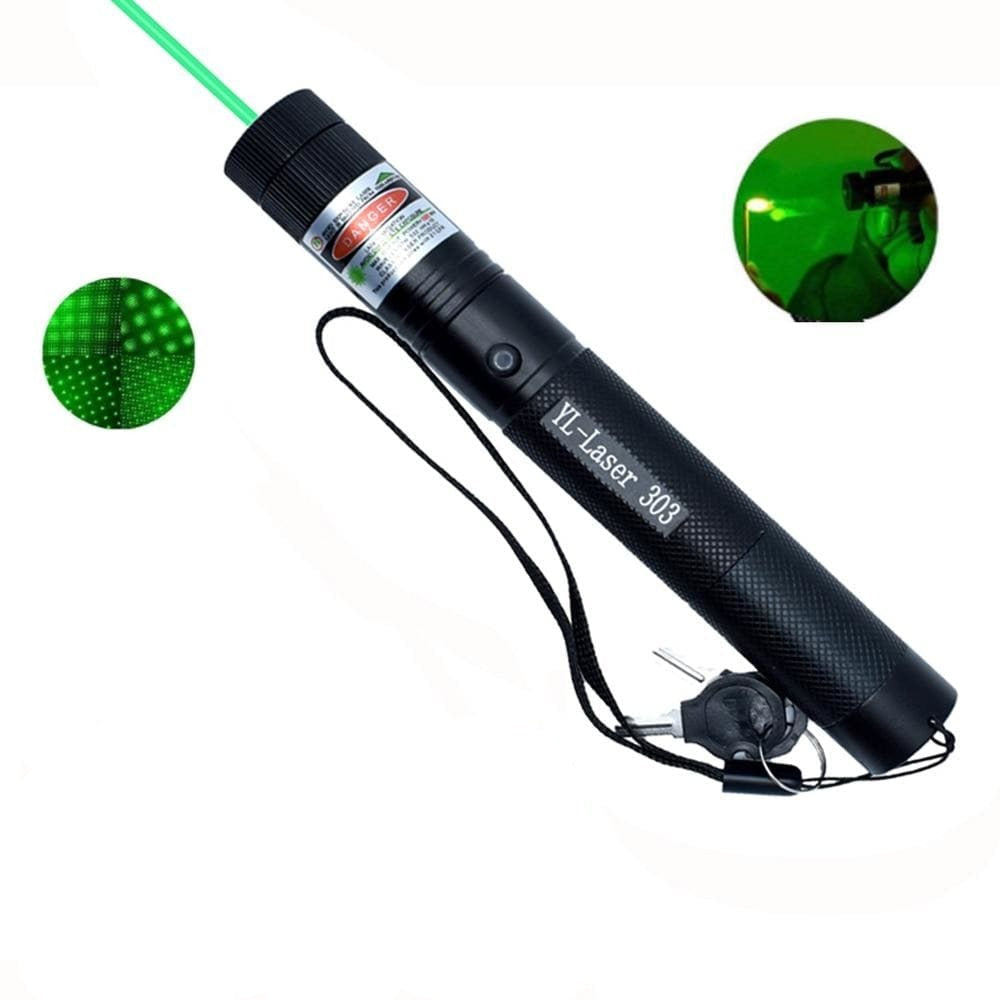 High-Performance Laserpointer 303 | Powerful Green Beam for Long Distances | Bowlift