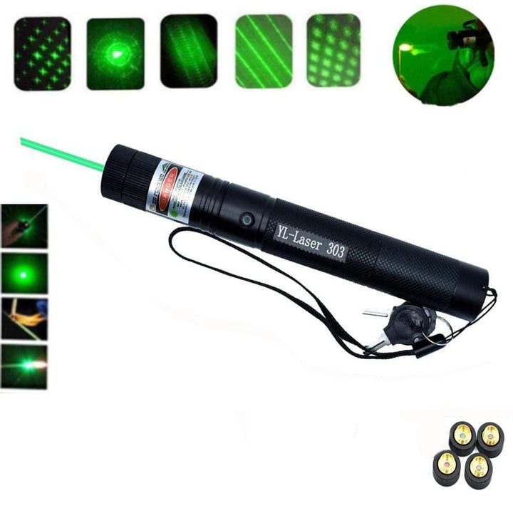 High-Performance Laserpointer 303 | Powerful Green Beam for Long Distances | Bowlift