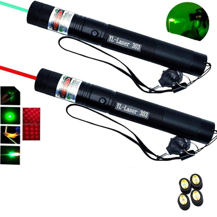 High-Performance Laserpointer 303 | Powerful Green Beam for Long Distances | Bowlift