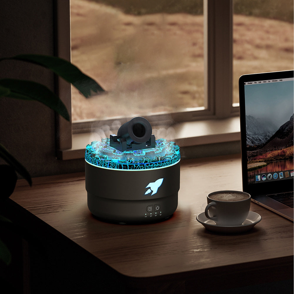 BowLift | LavaGlow Aroma Diffuser & Humidifier with Night Light