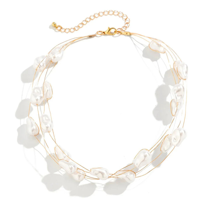 BowLift | Layered Strung Pearls Bracelet and Necklace