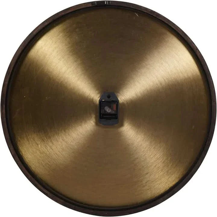 BowLift | Sloa - Elegant Wall Clock in Brass and Black