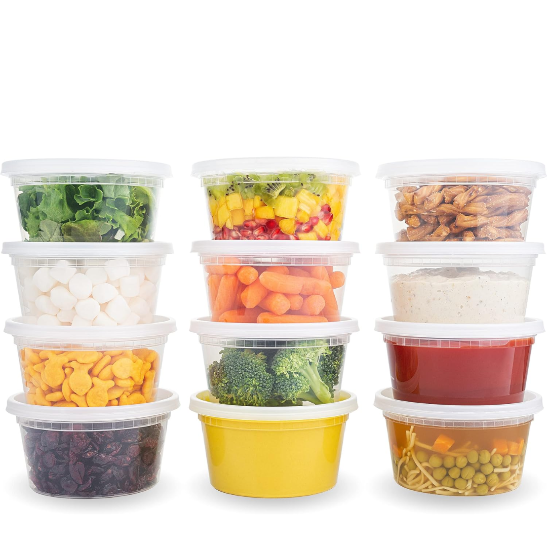 BowLift | Leak-proof Deli Containers with Lids – 30 Pieces