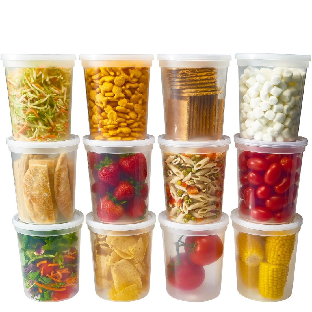 BowLift | Leak-proof Deli Containers with Lids – 30 Pieces