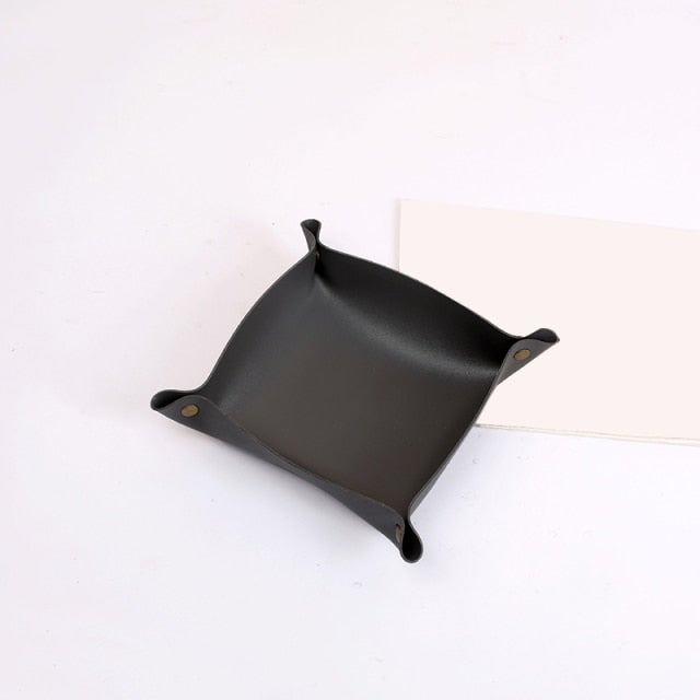 BowLift | Leather Storage Tray