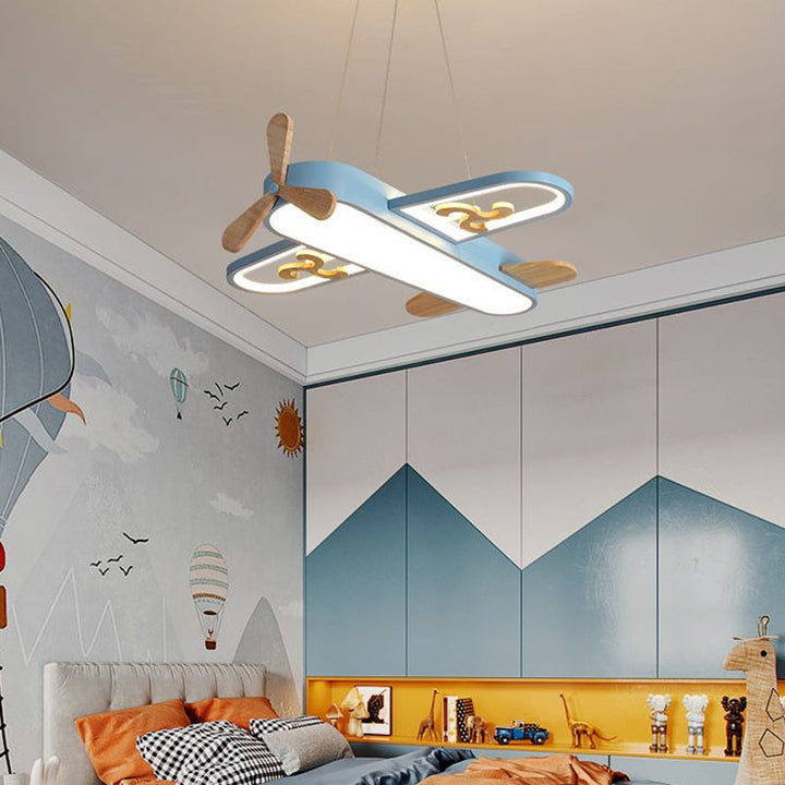 BowLift | LED Airplane Children's Room Pendant Lamp - SkyFlyer