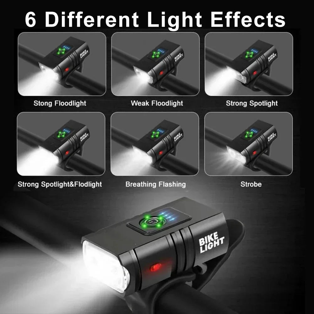 BowLift | LED Bike Light – Rechargeable USB bike light with 1500 lumens for maximum visibility at night