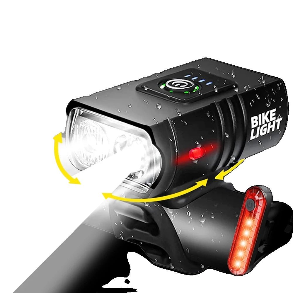 BowLift | LED Bike Light – Rechargeable USB bike light with 1500 lumens for maximum visibility at night