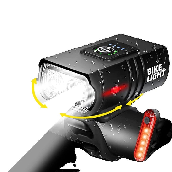 BowLift | LED Bike Light – Rechargeable USB bike light with 1500 lumens for maximum visibility at night