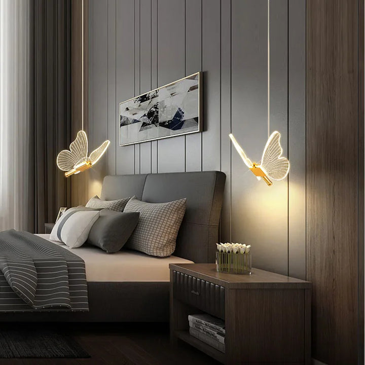 BowLift | LED Butterfly Pendant Lamps - ButterLuxe