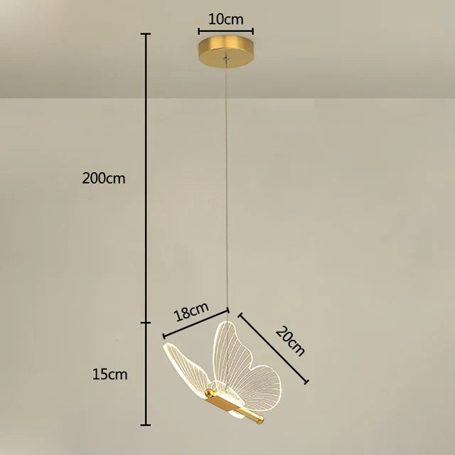 BowLift | LED Butterfly Pendant Lamps - ButterLuxe