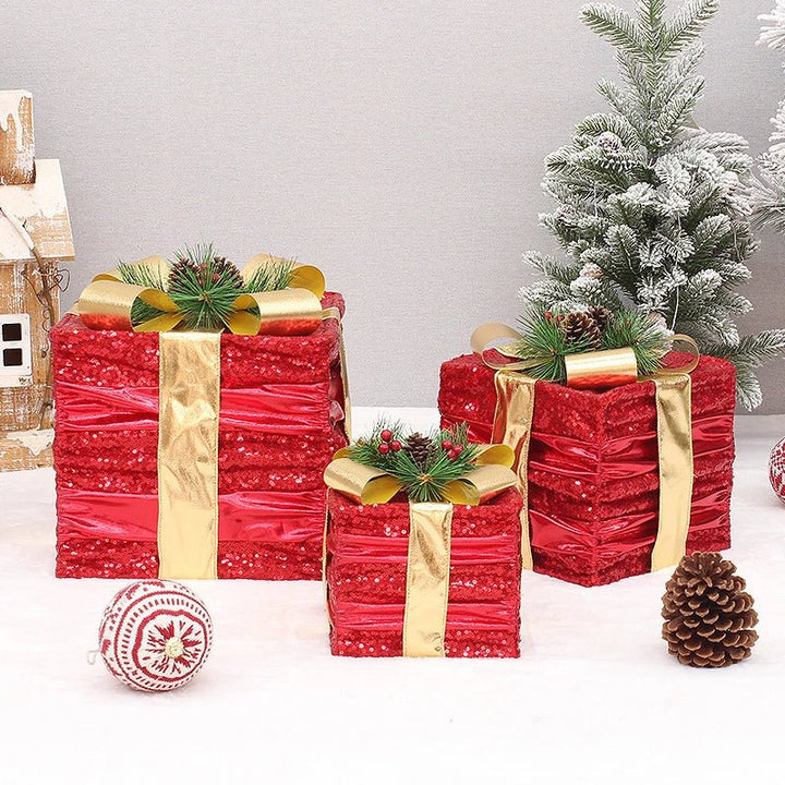 BowLift | LED Christmas Christmas Tree, Snowman or Gift Box Decoration – Snowman & Fawn Tree Decorations, Perfect Holiday Ornaments & New Year Gifts