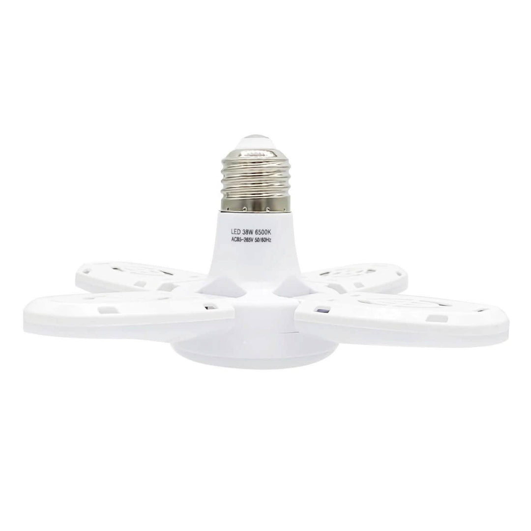 BowLift | LED dimmable ceiling lights for the garage with 4 adjustable panels